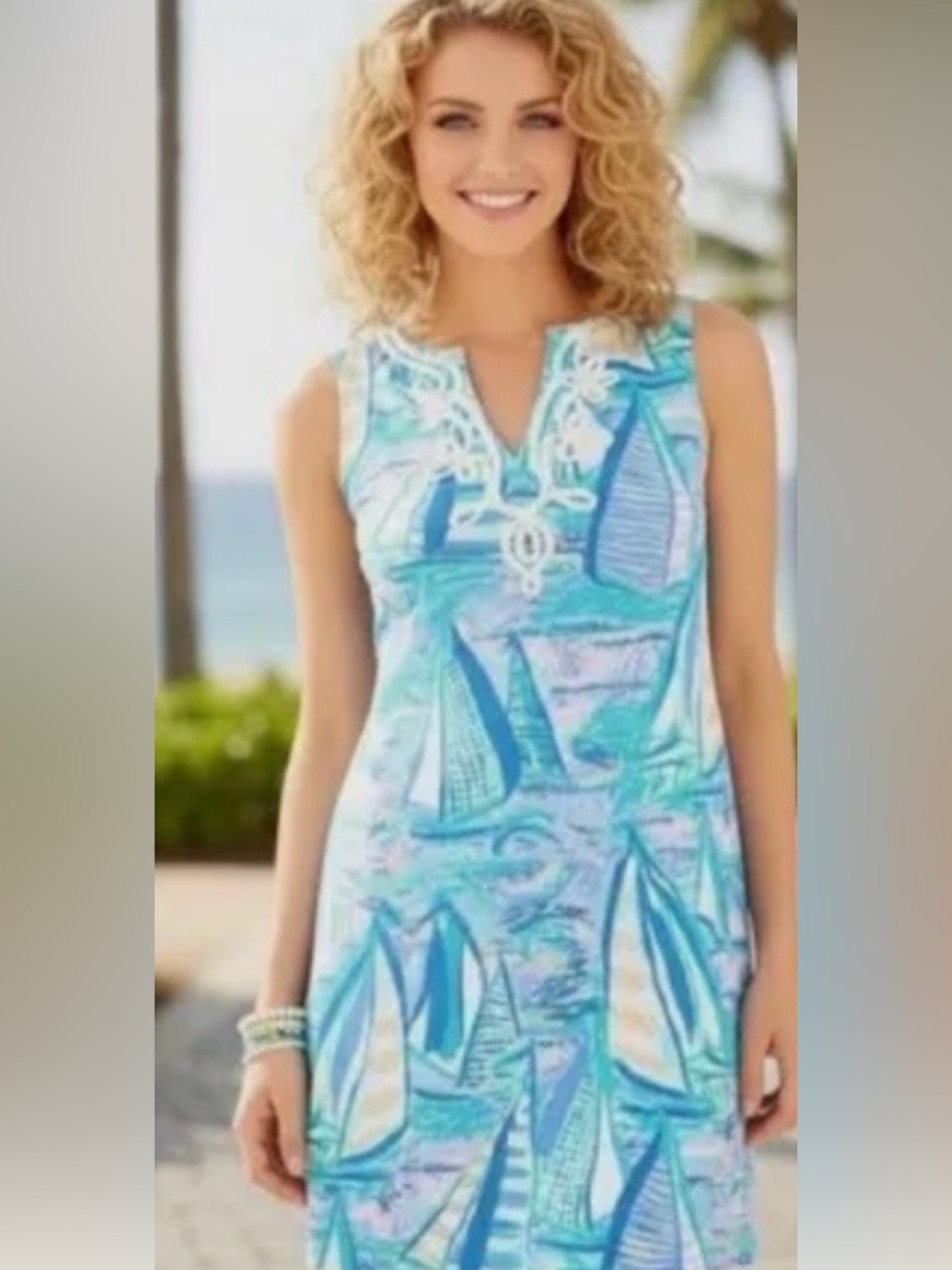 Lilly Pulitzer Sailboat Harper Dress Size Small - Picture 15 of 15
